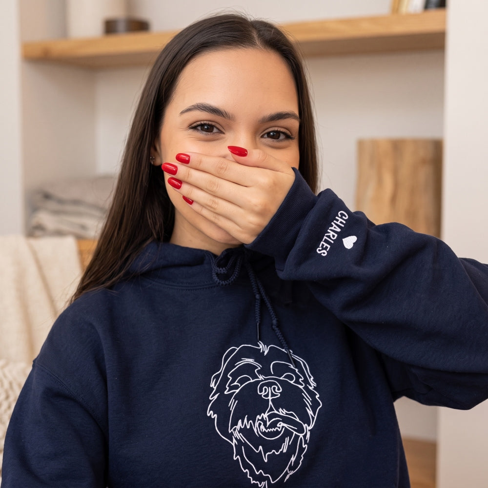 Sudadera personalizada con corte de lazo lateral para niños – Nombre y número personalizados, diseño de lazo coqueto