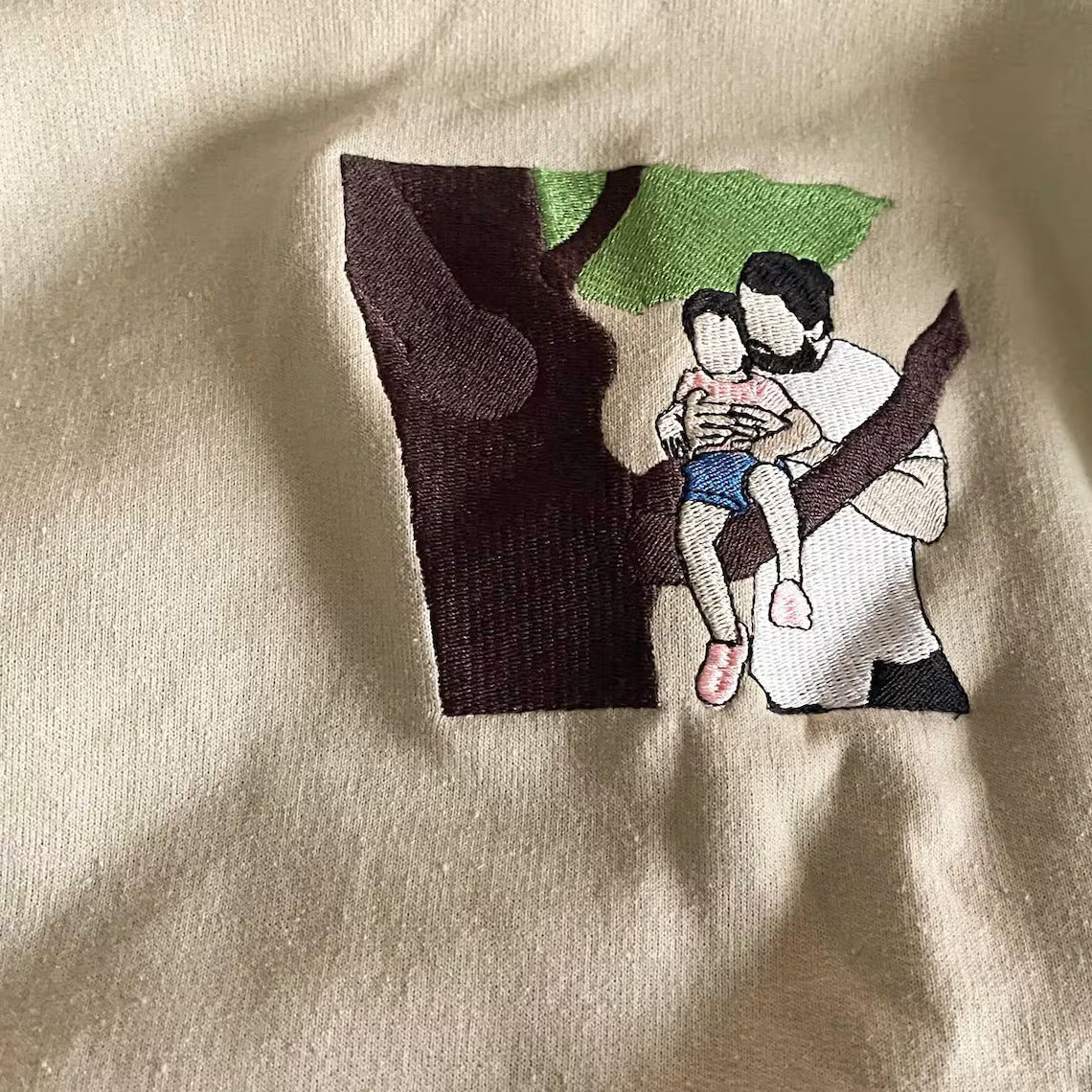 Daddy & Me – Custom Father & Kid Embroidered Sweatshirt & Hoodie & T-shirt
