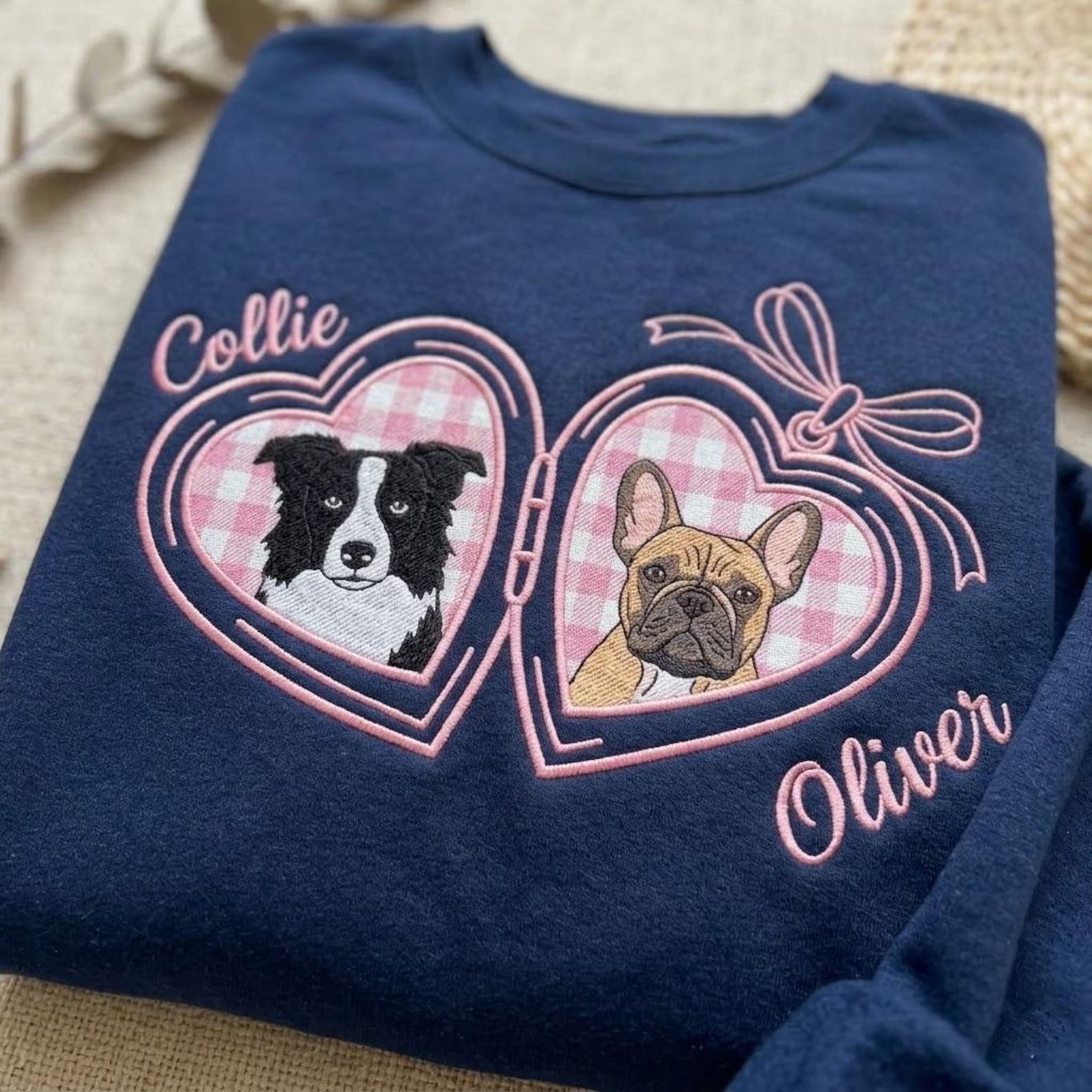 Sudadera personalizada con corte de lazo lateral para niños – Nombre y número personalizados, diseño de lazo coqueto